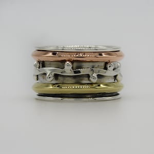 Plain Silver Ring. 925 Sterling Silver Designer Handmade Ring, Free Shipping, American Seller AR517