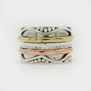 Plain Silver Ring. 925 Sterling Silver Designer Handmade Ring, Free Shipping, American Seller AR764
