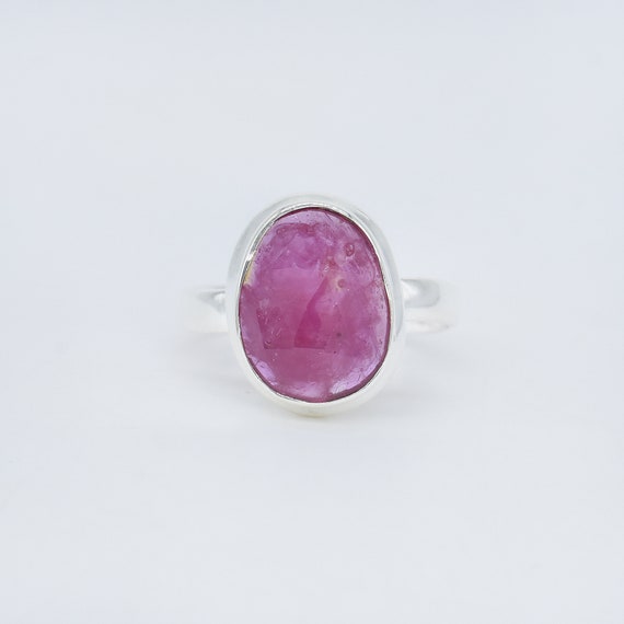 Natural Ruby Ring 925 Sterling Silver Ring Ruby Gemstone Free Shipping American Seller RJ1594 Etsy