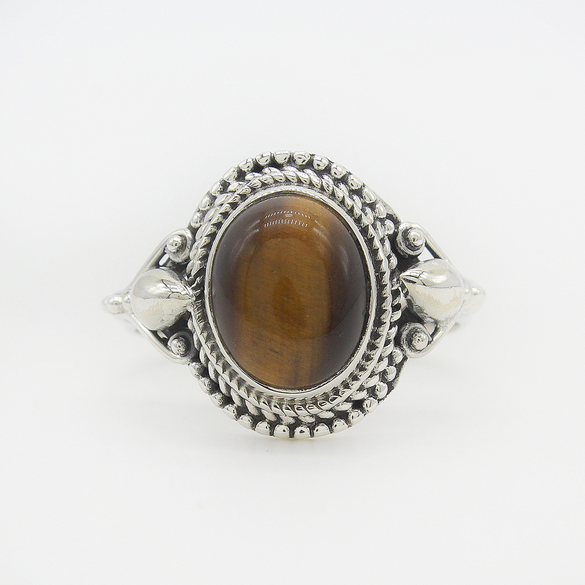 Natural Tiger Eye Ring, 925 Sterling Silver Ring, Tiger Eye Natural Tiger Eye Ring, 925 Sterling Silver Ring, Tiger Eye