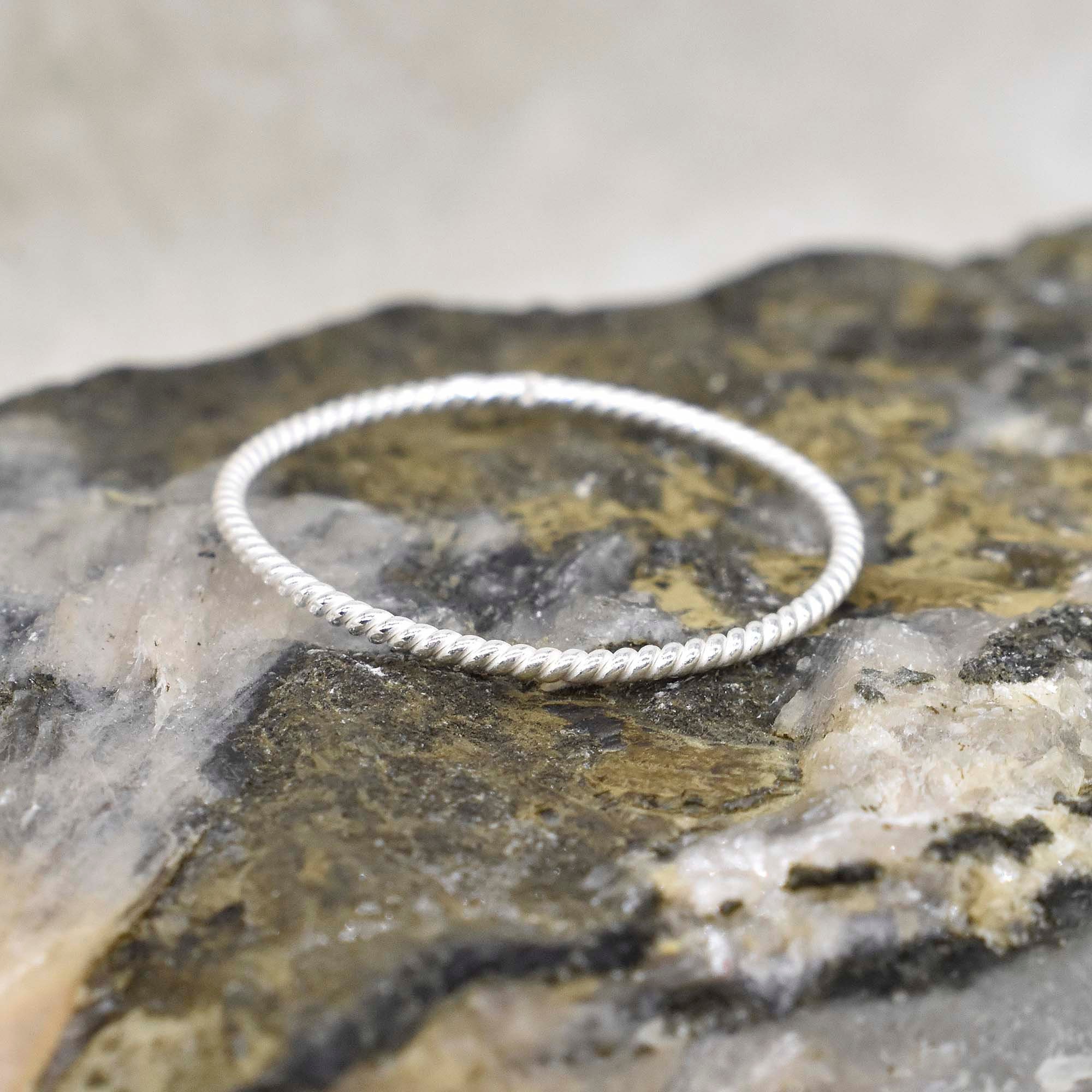 Plain Silver Ring, 925 Sterling Silver Designer Handmade