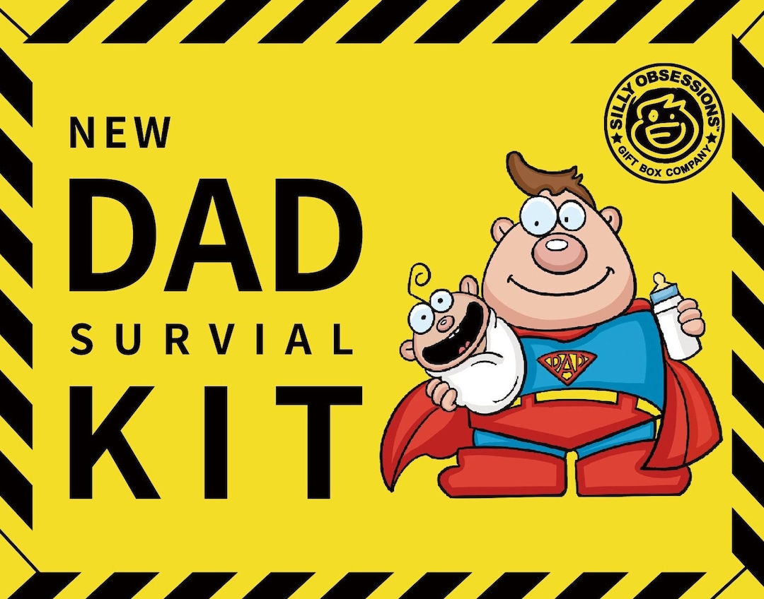 New Dad Gift Set Survival Kit Funny Gag Gift For New Fathers New Baby new-dad-gift-set-survival-kit-funny-gag-gift-for-new-fathers-new-baby