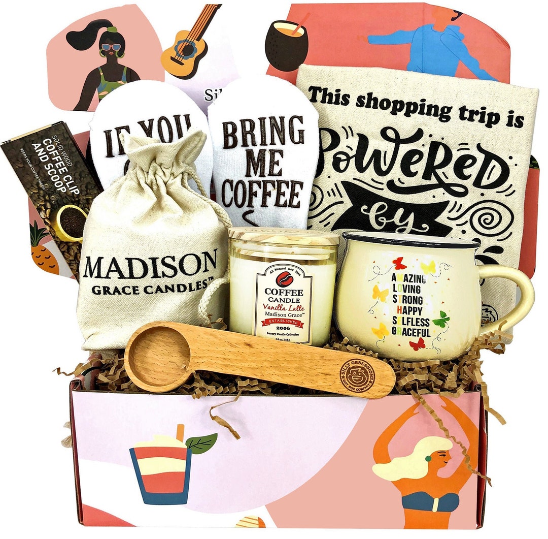 Birthday Gift Basket for Mom Wife. Gift Box Set for New Mom Etsy