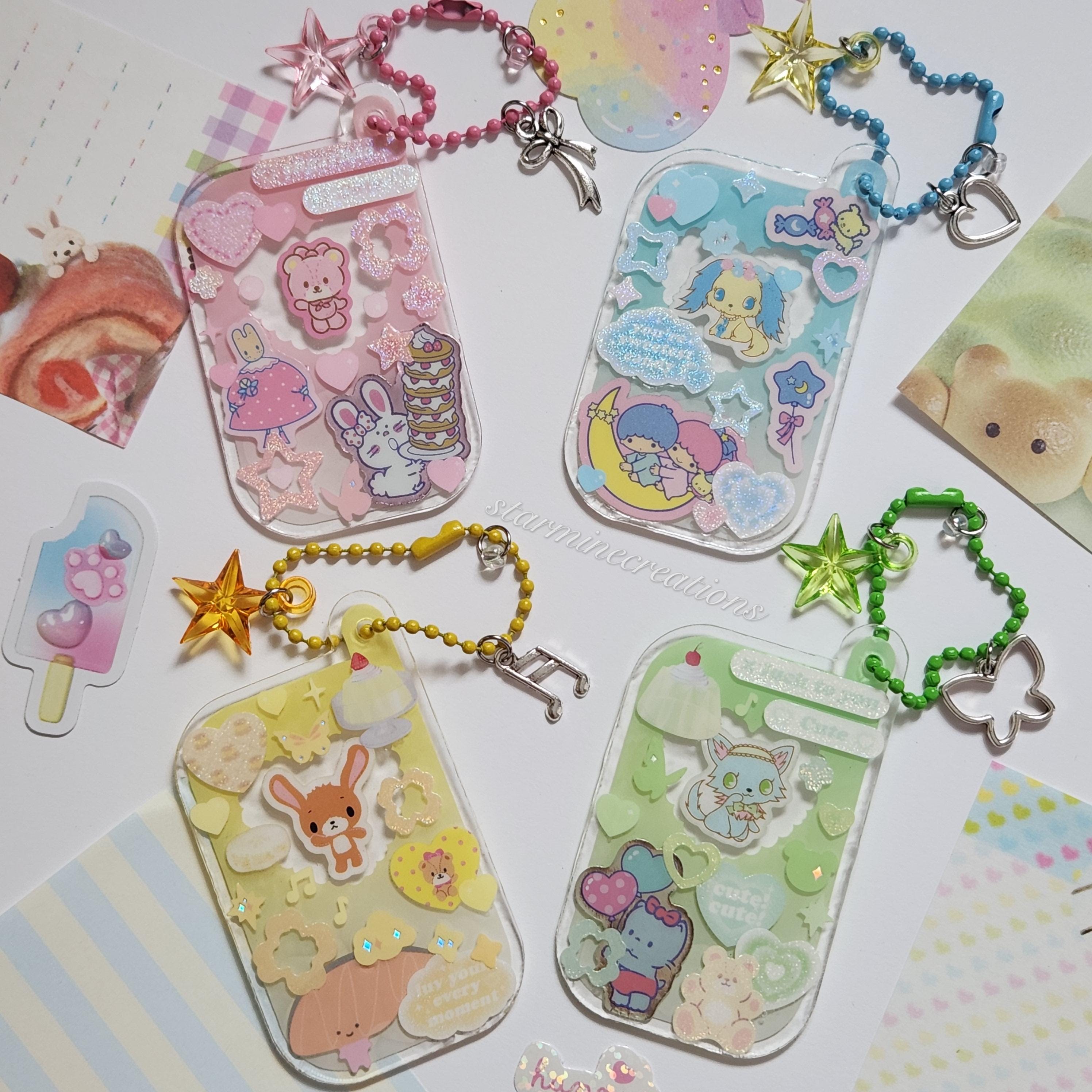 Bright Deco Acrylic Keychains ~ Phone Strap Anime Kpop Y2k Heisei