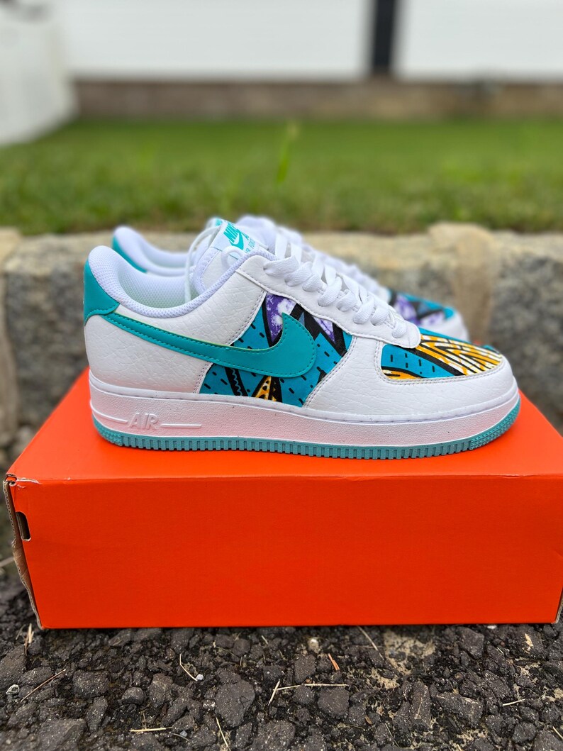 Custom Ankara Fabric Nike Air Force 1 – African Print Sneakers | Choose ...