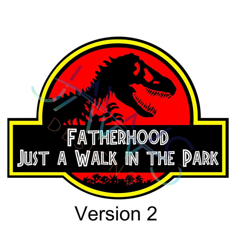 Download Fatherhood Walk in the Park svg cut file for Silhouette ...