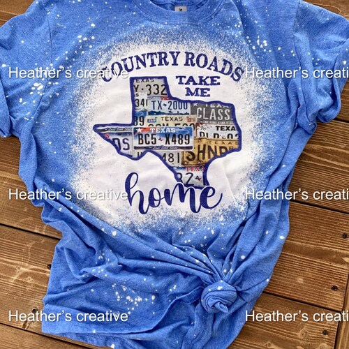 Retro Country Roads Take Me Home Shirt Country Shirt Western Etsy