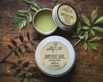 Cramp Relief Salve- Cramps- Bloating- Pain