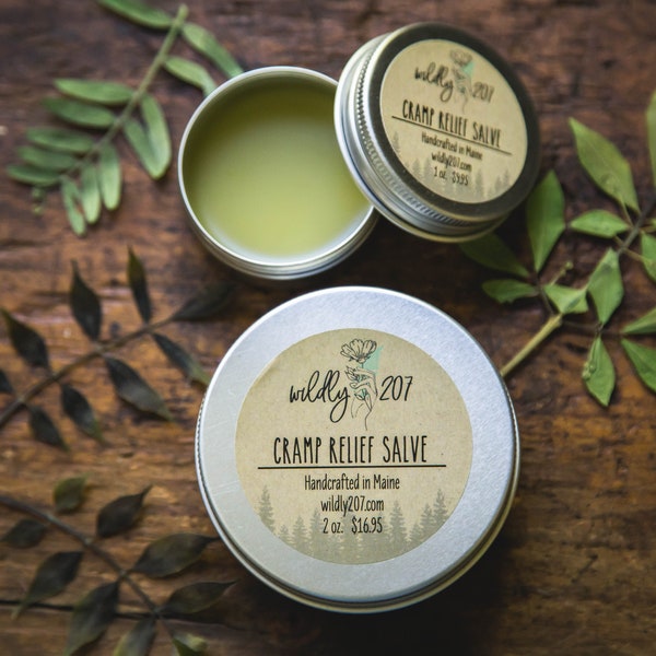 Cramp Relief Salve- Cramps- Bloating- Pain