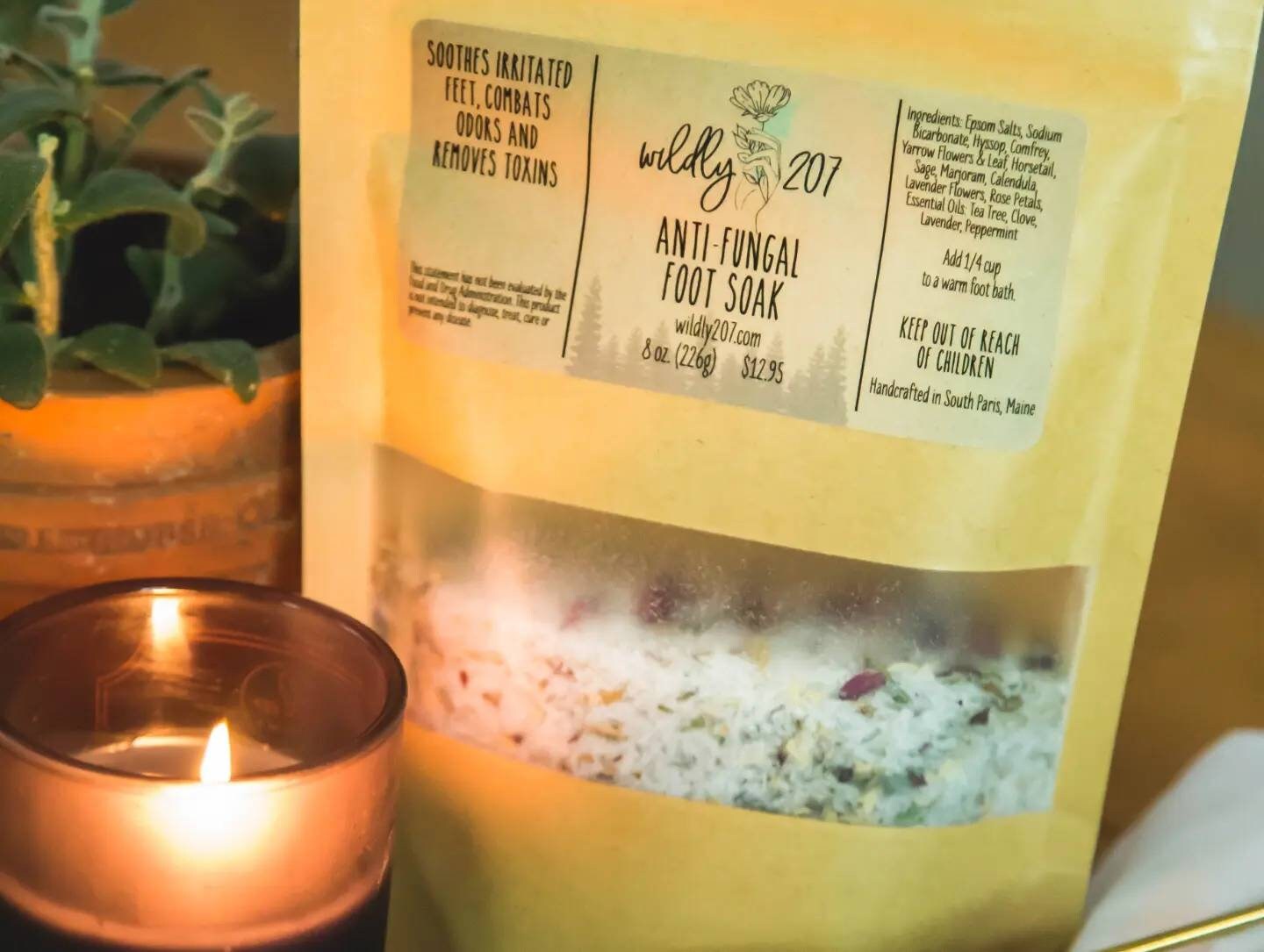 Antifungal Soak Epsom Salt Foot Bath Athletes Feet Foot Etsy