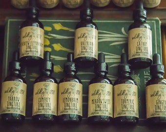 Catnip Tincture- Herbal Tinctures- Insomnia- Anxiety- Stress Relief- Eases Muscular Tension- Calming Extract