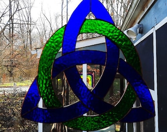 Stained Glass Celtic Knot