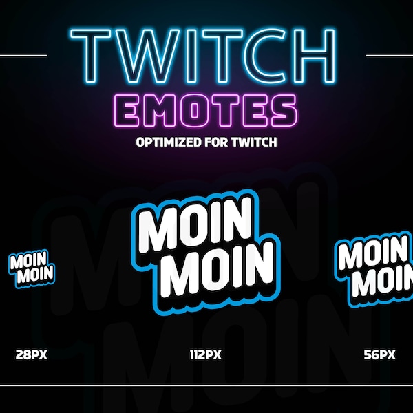 Moin Moin Twitch Chat Emote