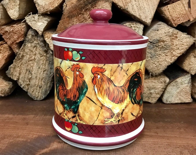 Vintage Ceramic Rooster Cookie Jar