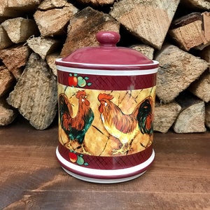 Vintage Ceramic Rooster Cookie Jar