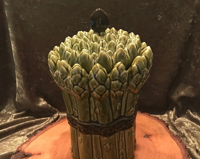 Asparagus Cookie Jar Etsy