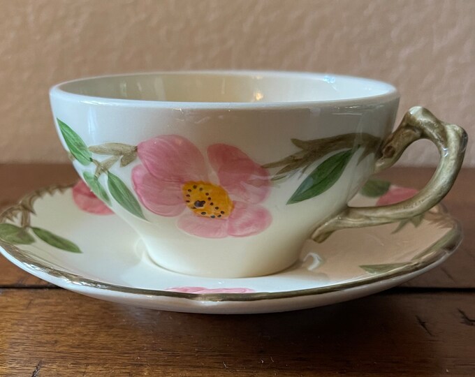 Franciscan Desert Rose Teacup & Saucer