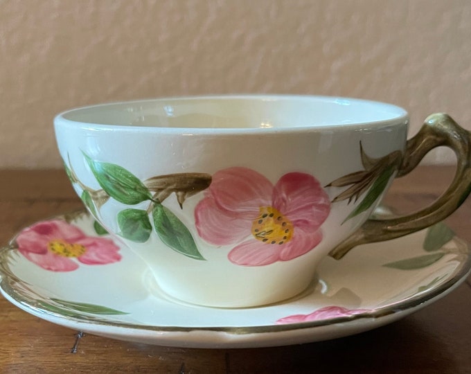 Franciscan Desert Rose Teacup & Saucer