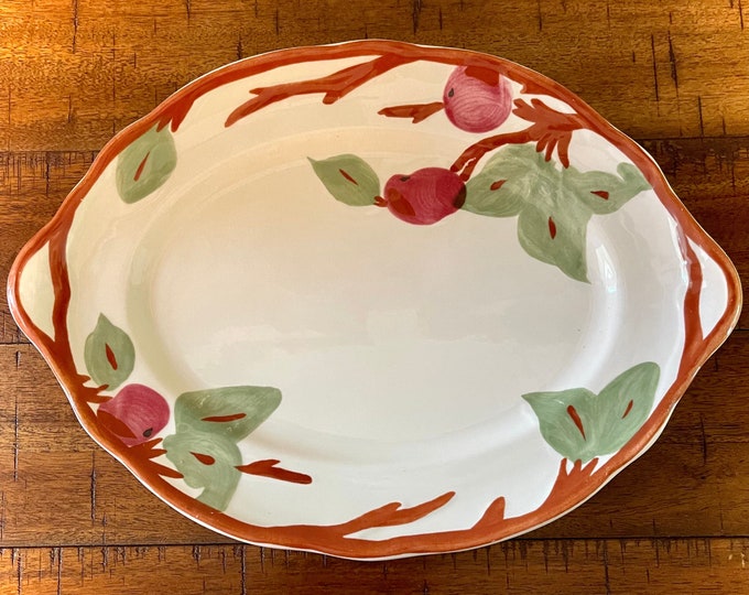 Franciscan Apple Ceramic Vintage Platter