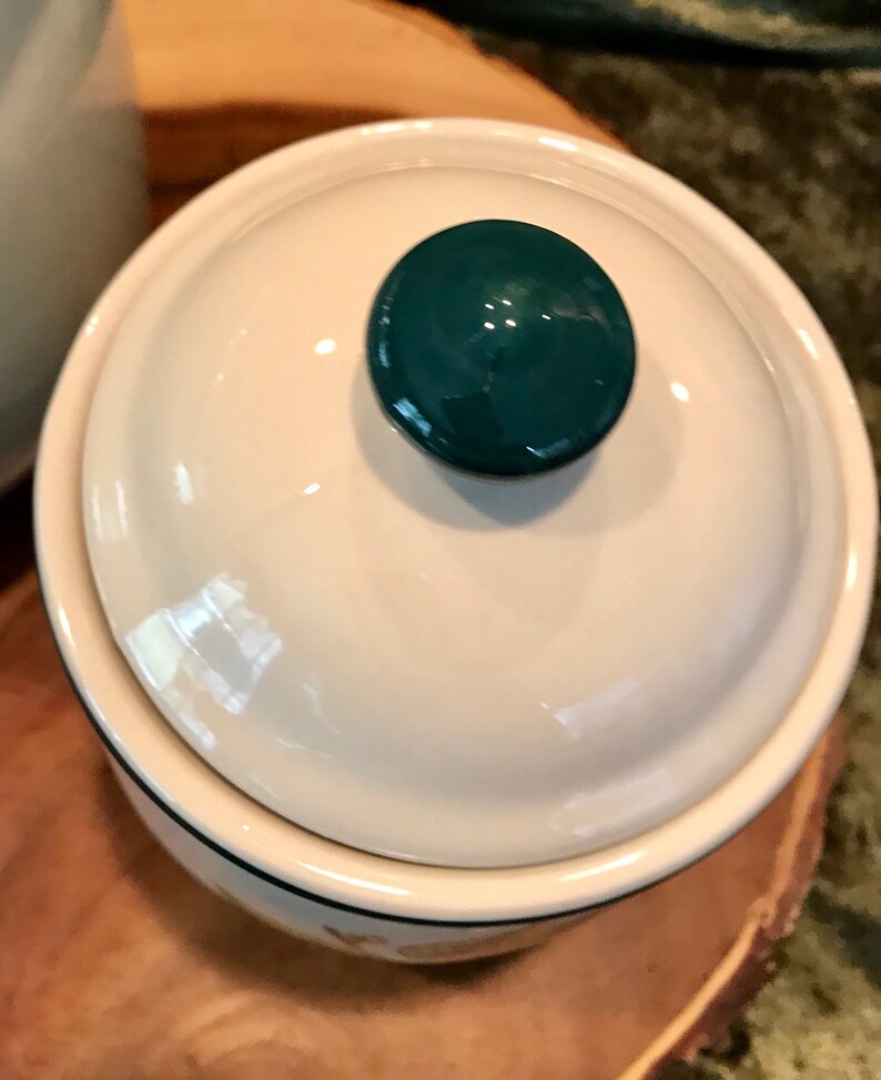 Vintage Apple Canister Set Etsy