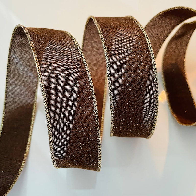 Brown Local Ribbons Brown Ribbon - Etsy