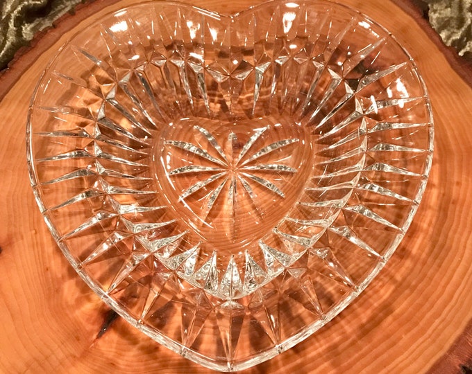 Heart Shaped Vintage Candy Dish - Gift For Her - Valentine’s Day Gift