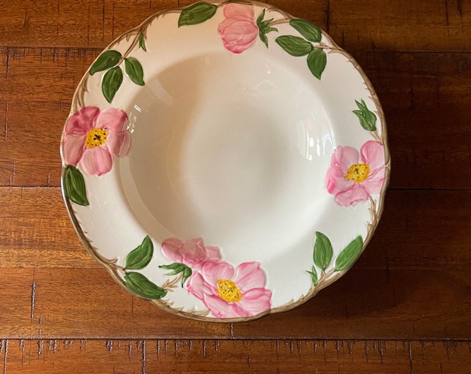 Franciscan Desert Rose Shallow Soup Bowl