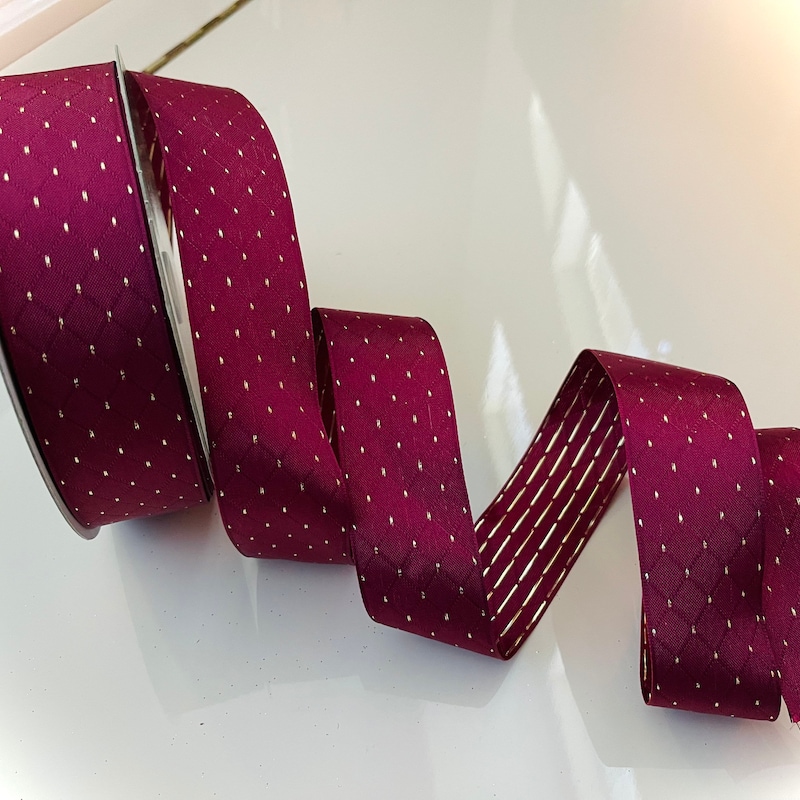 Maroon Ribbons - Etsy