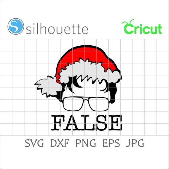 Download False Svgchristmas Svgsanta Hat Svgdwight Schrute Fact Etsy