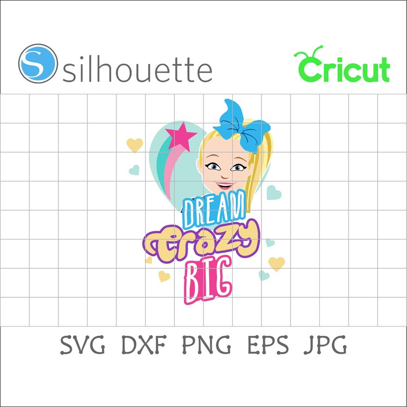 Download Dream crazy bigJoJo siwaJoJo siwa svgJoJo siwa logo | Etsy