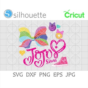 Jojo Bow Svgjojo Siwa Svgjojo Siwajojo Siwa Logo Svgjojo | Etsy