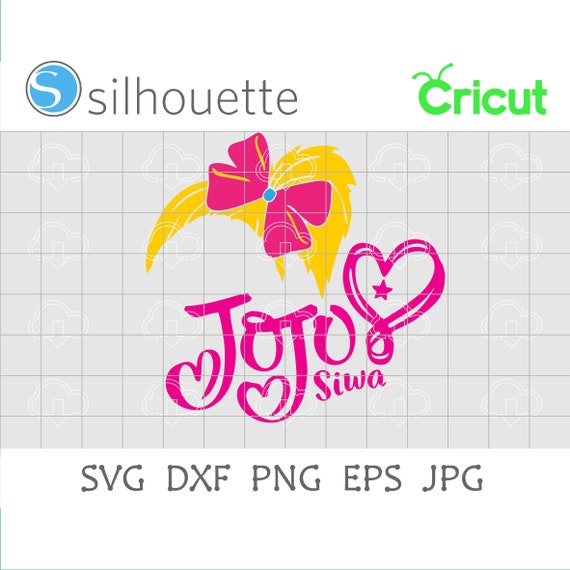 JoJo siwa svg jojo shirt design SVG Cut File commercial | Etsy