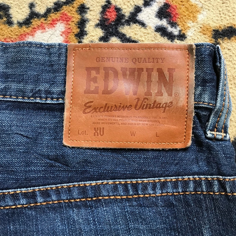 US 39 Edwin vintage exclusive 424xv made in japan selvedge redline Size