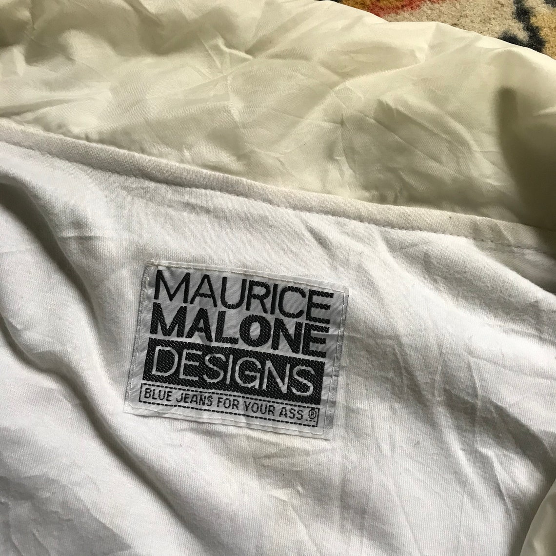 Maurice malone designs blue jeans for your ass windbreaker | Etsy