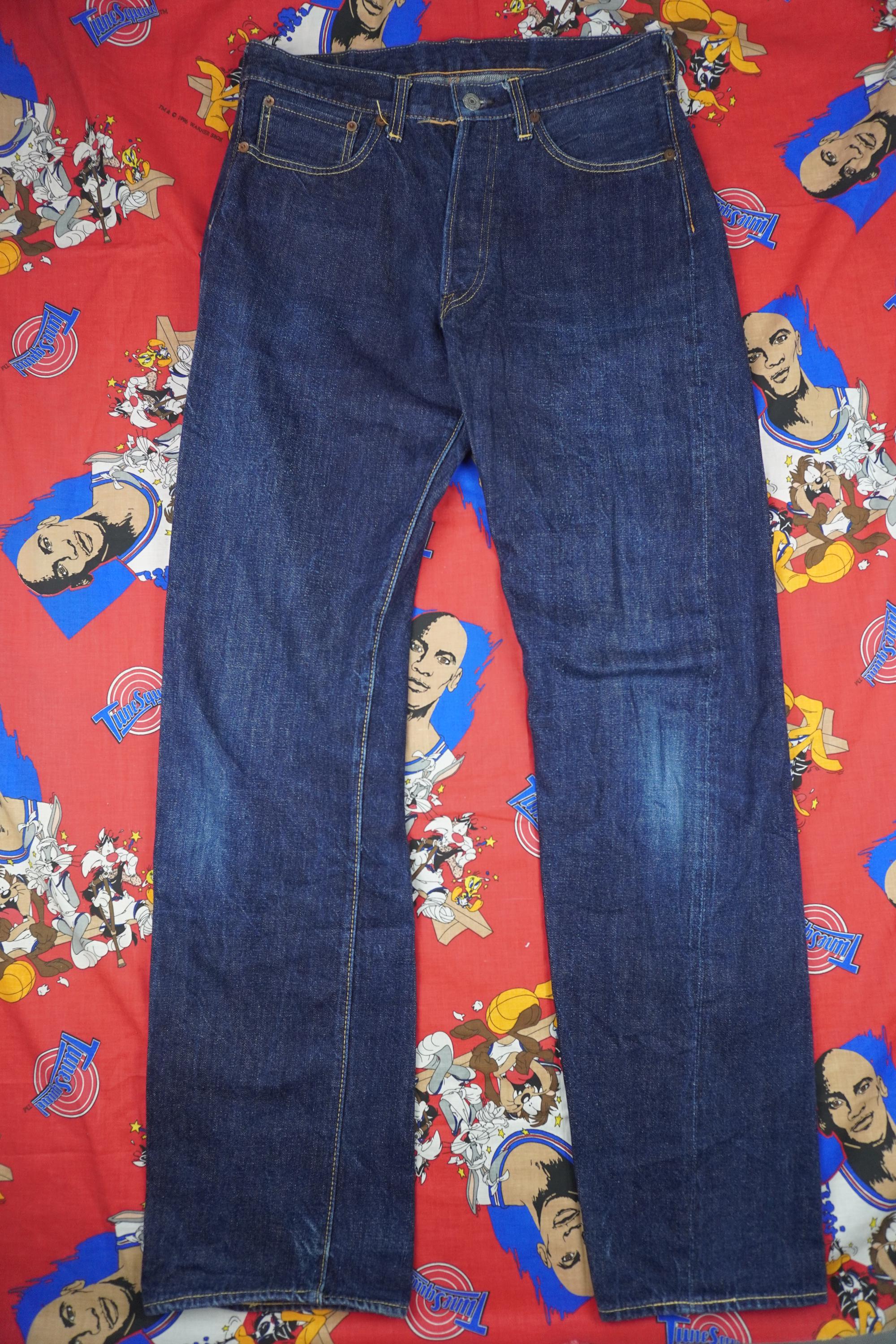 Joe Mccoy Lot 906 14.75oz Right Twill Denim Deerskin Label - Etsy