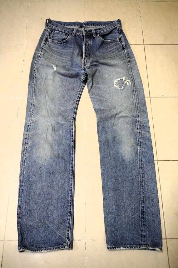 VTG Levis Big E 501 Made in Japan Redline Seldvedge