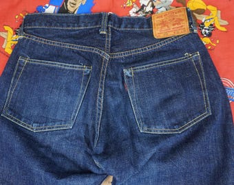 Joe McCoy Lot 906 14.75oz Right Twill Denim Deerskin Label