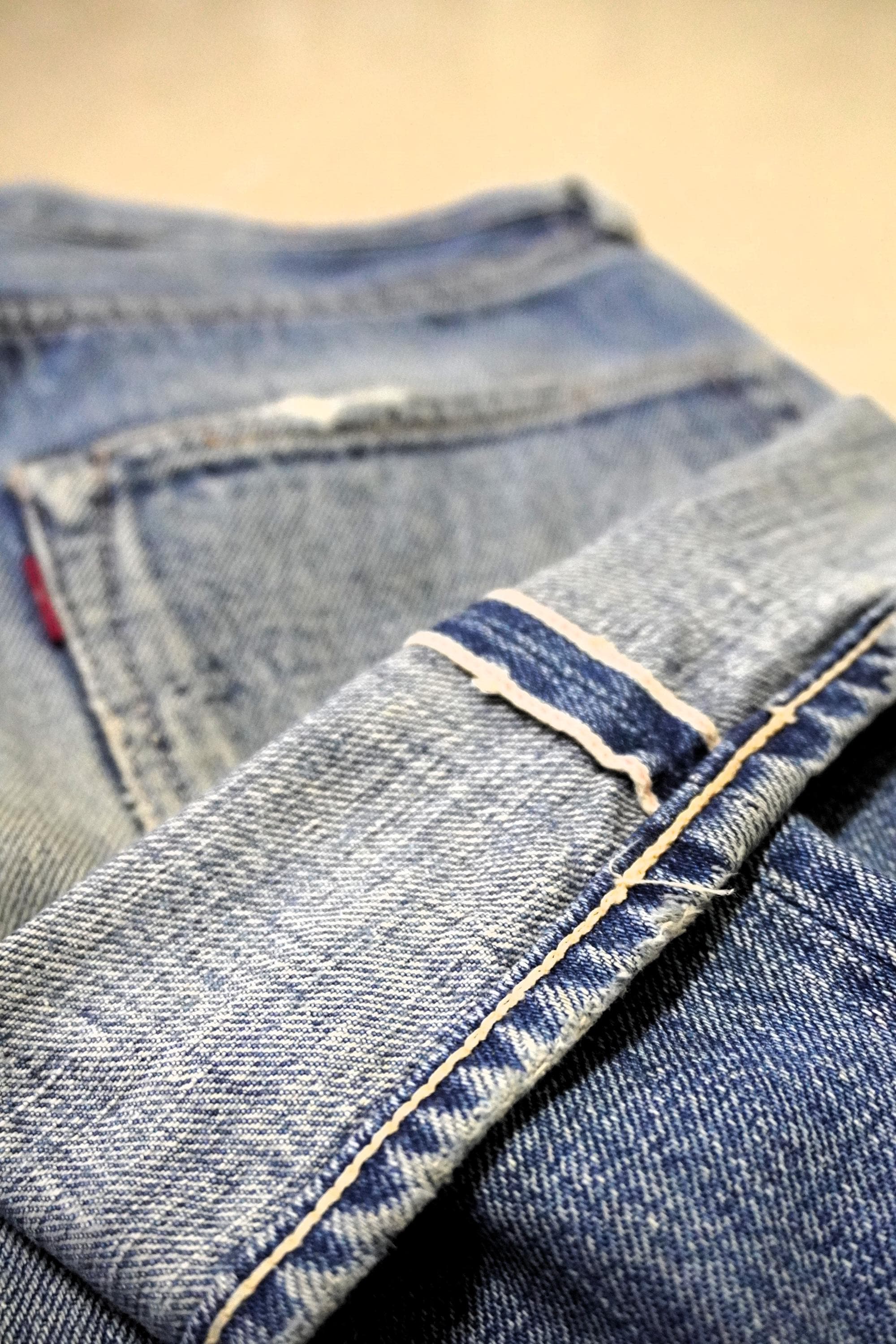 VTG Levis Big E 501 Made in Japan Redline Seldvedge