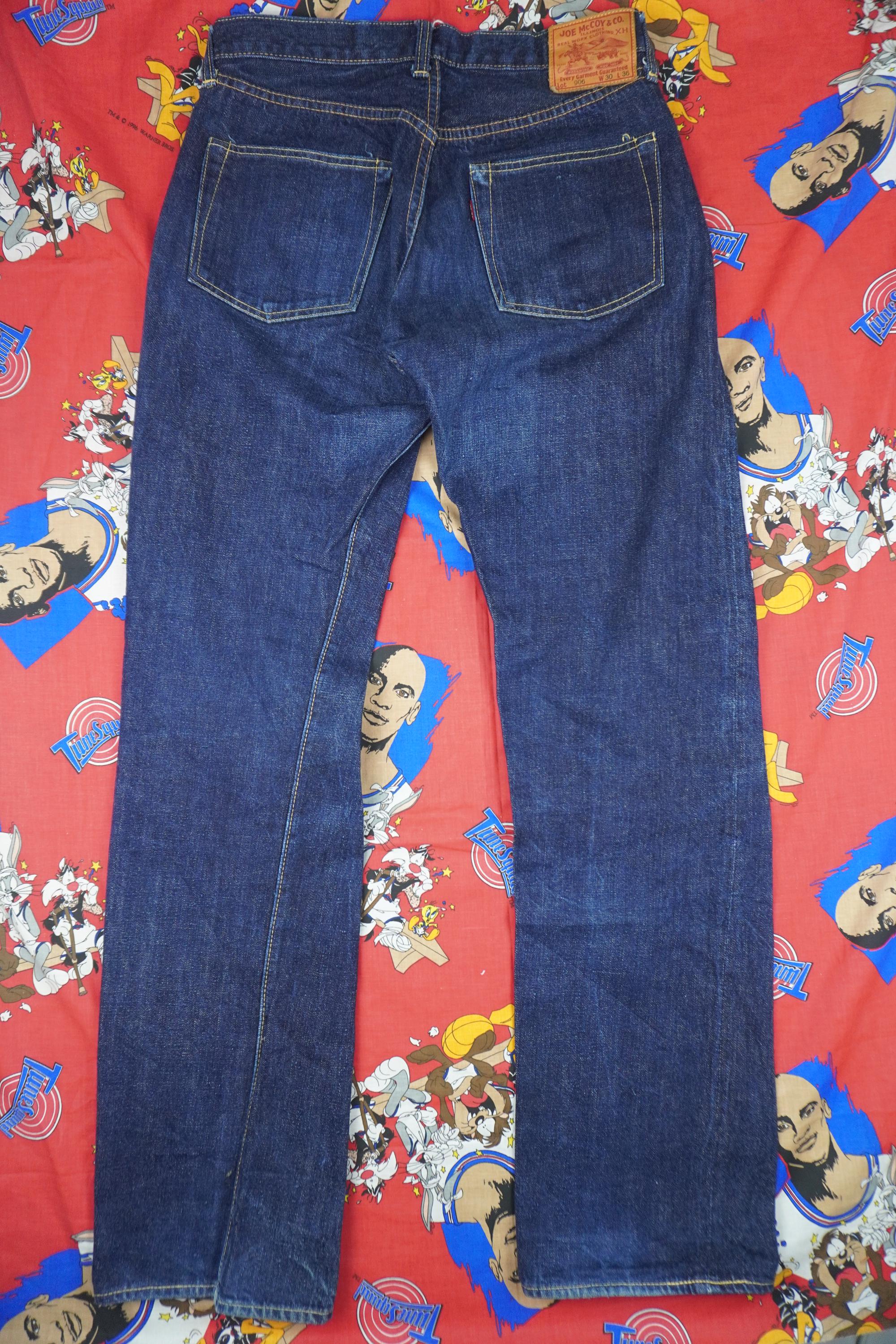 JOE McCOY&Co. WWⅡ Denim jeans Joe Mccoy Lot 906 14.75oz Right 