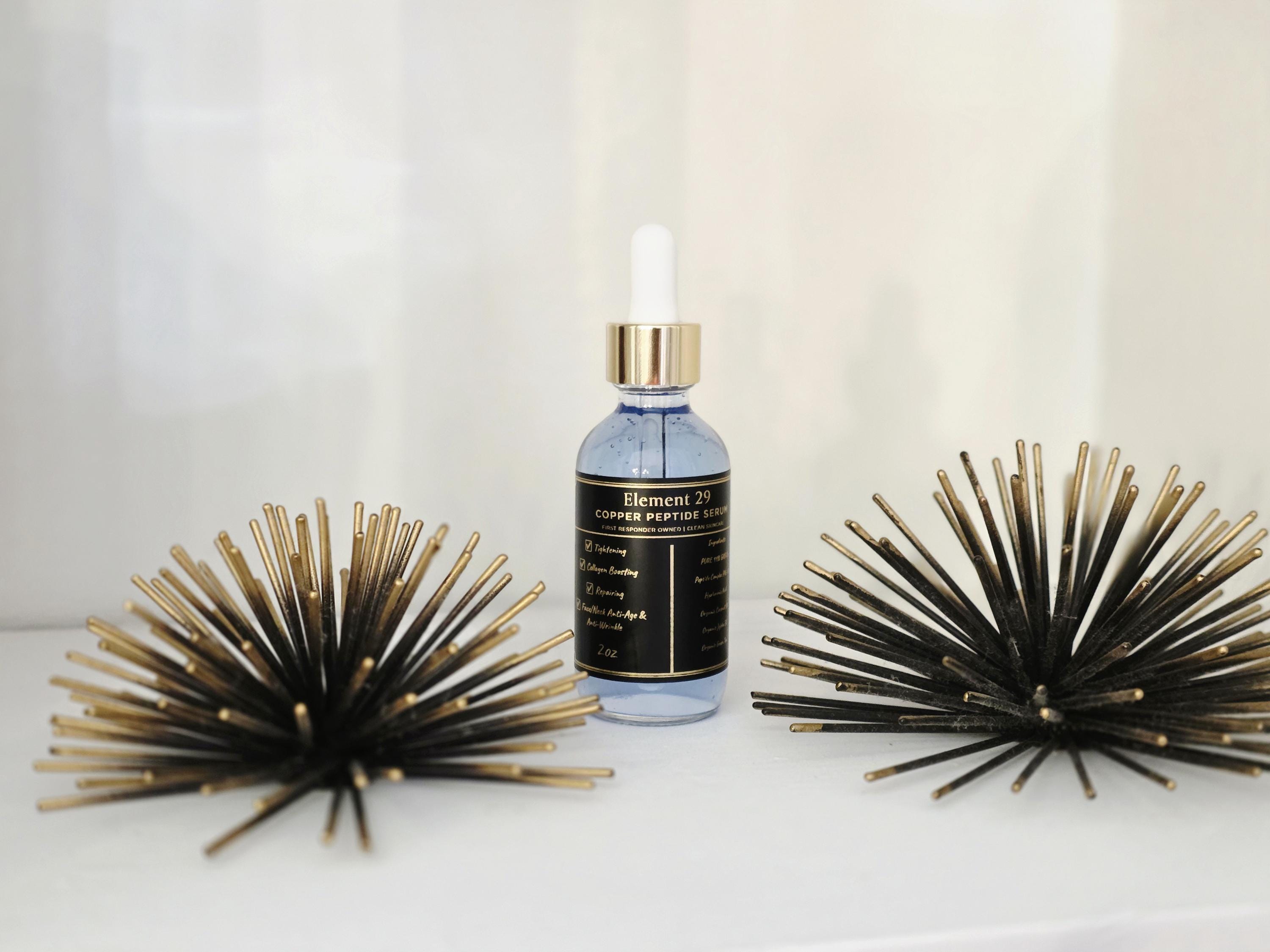 Pure GHK-Cu Copper Peptide Serum: Collagen Boosting, Anti-Aging Skincare