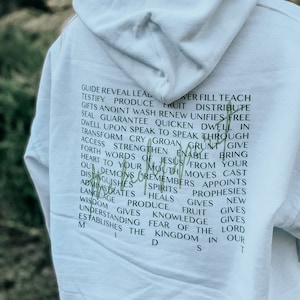 Holy spirit hoodie dog sales