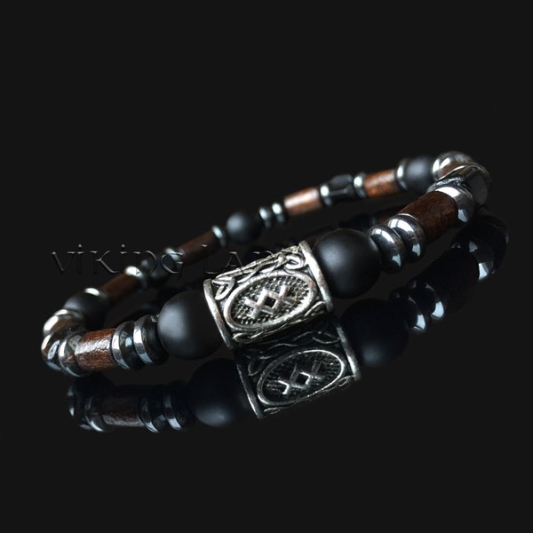 Wikinger Armband - Wikinger Schmuck - Wikinger Schmuck - Nordischer Armreif - Nordischer Schmuck - Runen Armreif - Schutz Armreif - Pagan - Asatru - Futhark