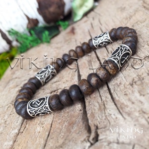 Viking Bracelet - Nordic Bracelet - Viking Jewelry - Norse Bracelet - Scandinavian Bracelet - Norse Mythology - Bracelet wiht Futhark Runes