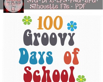 100th Day of School SVG ∙ 100 Days Smarter ∙ Digital File ∙ SVG ∙ DFX ∙ ...