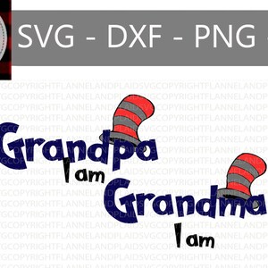 Abuelo soy - abuela soy - SVG JPG PNG archivo digital para silueta, cricut u otros cortadores electrónicos