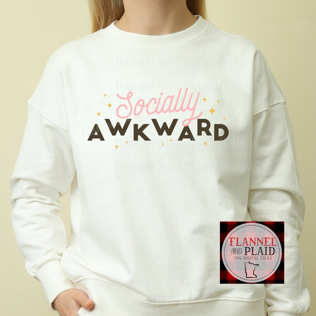 Retro Socially Awkward ∙ Vintage Design ∙ Retro 70s 80s ∙ Introvert ...
