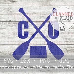 Paddle Colorado Digital File  svg png for Silhouette, Cricut, Scrap-booking, or other Electronic Cutting Machines