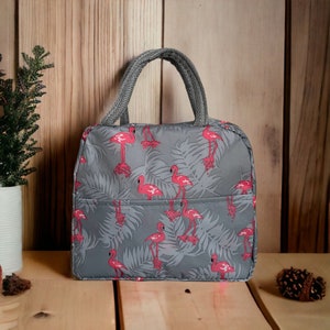 Sac à lunch isolé ou sac à collation, sac fourre-tout portable, sac d'isolation thermique pour l'école, le bureau, le pique-nique, cadeau pour enfants/femme/adulte