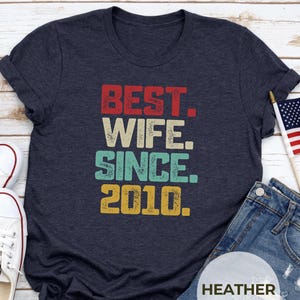 Funny 15th Anniversary Matching Couple T-Shirts