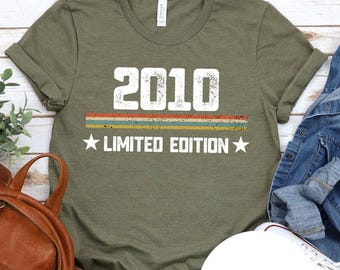 16th Birthday Shirt: 2010 Limited Edition Teen Boy or Girl